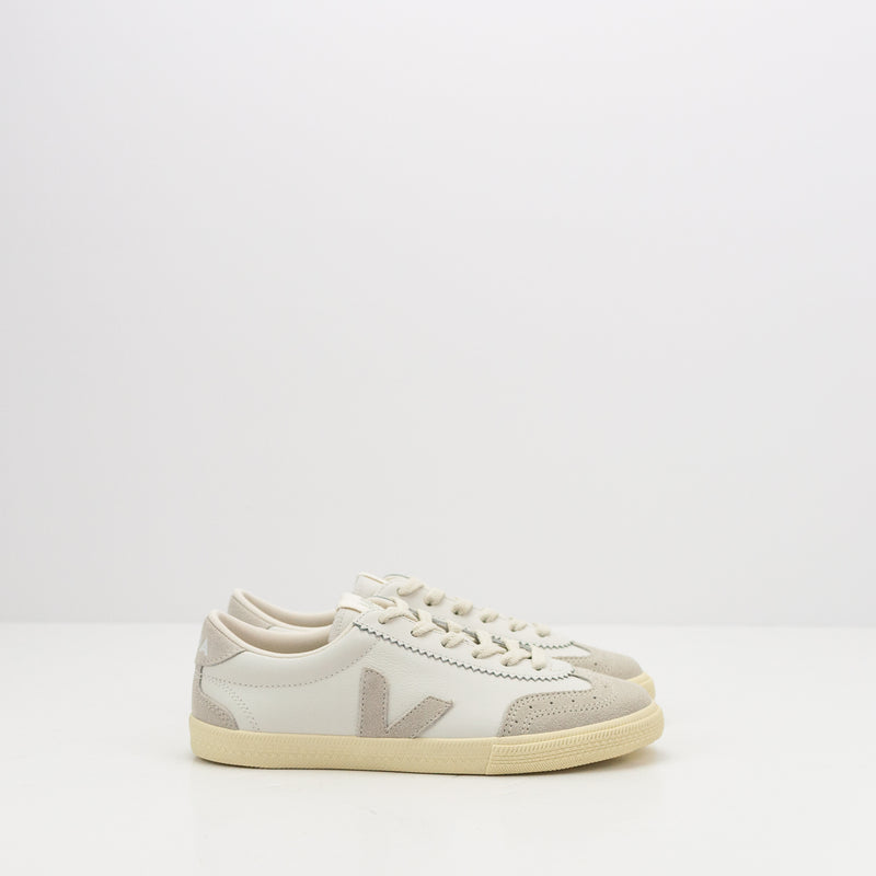 ZAPATILLA - VEJA - VOLLEY LEATHER WHITE NATURAL VO2003852