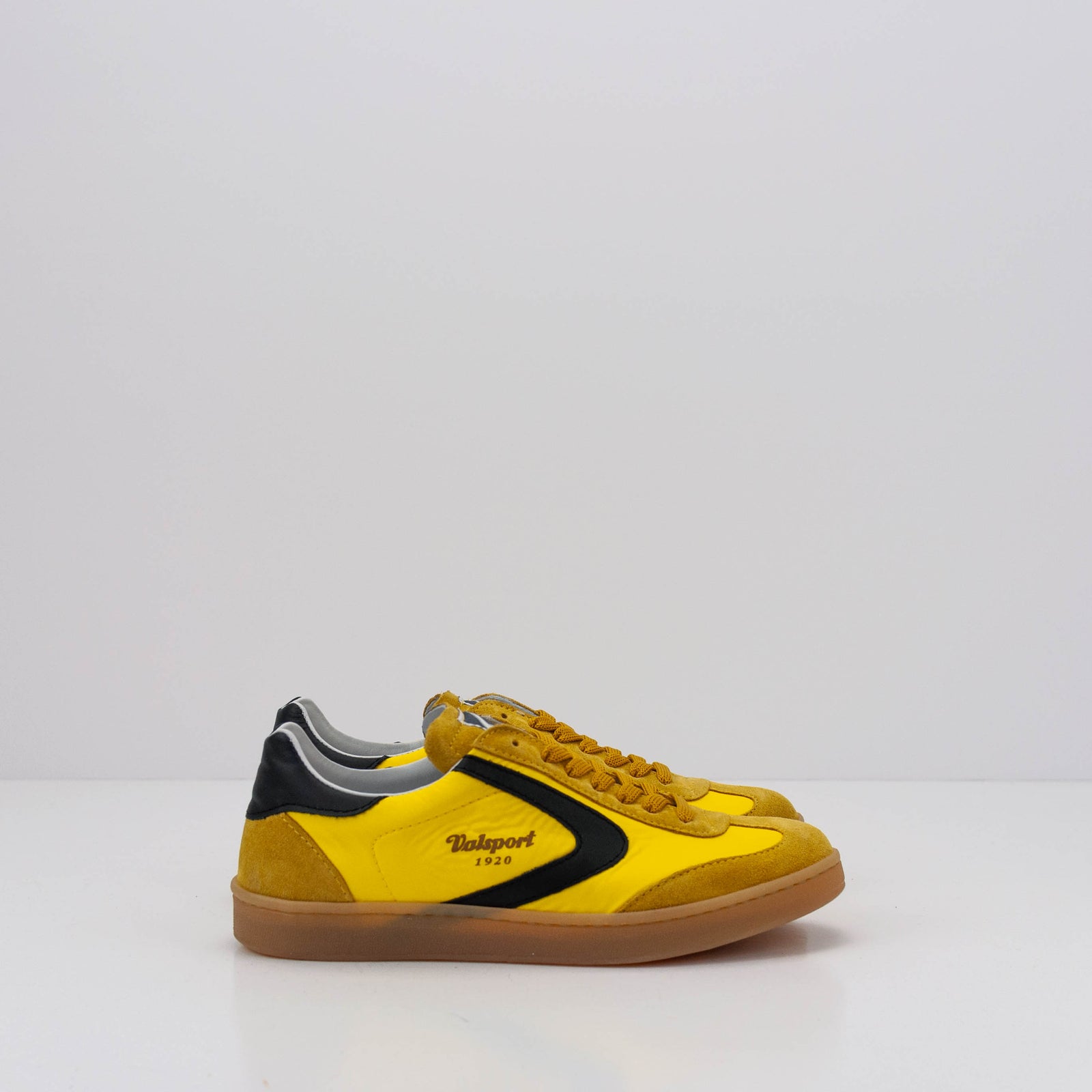 VALSPORT YELLOW SNEAKERS OLIMPIA NYLON SUEDE COL 2479 V02479M