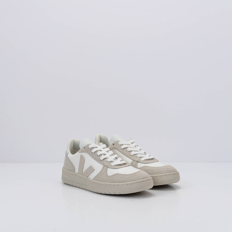 VEJA SNEAKERS V-10 B-MESH WHITE NATURAL PIERRE