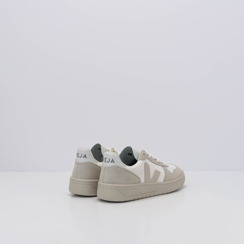 ZAPATILLA - VEJA - V-10 B-MESH WHITE NATURAL PIERRE