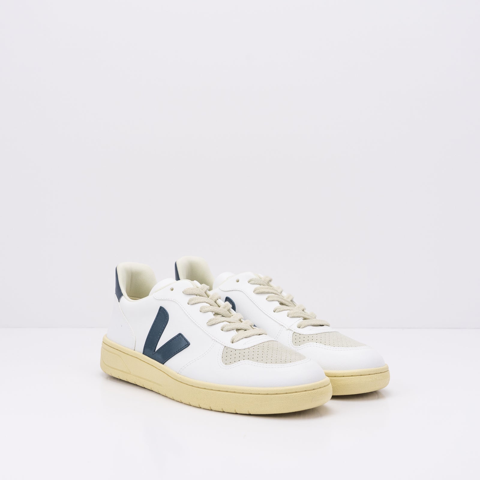 VEJA VEGAN SNEAKERS V-10 CWL WHITE CALIFORNIA VX073272 MOKSIN