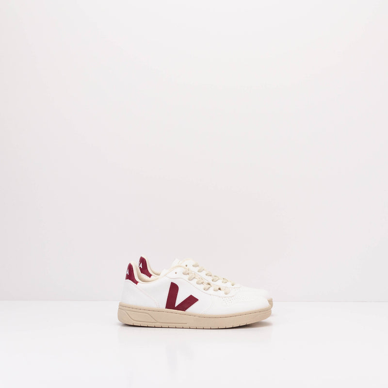 VEJA - SNEAKER - V-10 CWL WHITE MARSALA VX073279