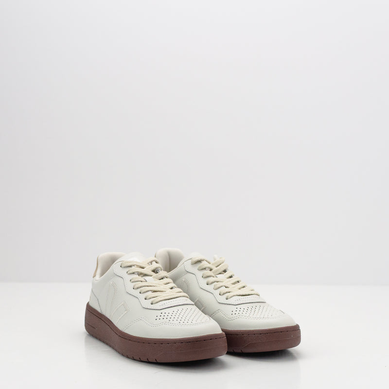 ZAPATILLA - VEJA - V-90 LEATHER WHITE PIERRE ALMOND VZ2020750