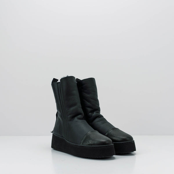 BOTA - PURO SECRET - WARM UP DOUBLE FACE LEATHER FUR BLACK