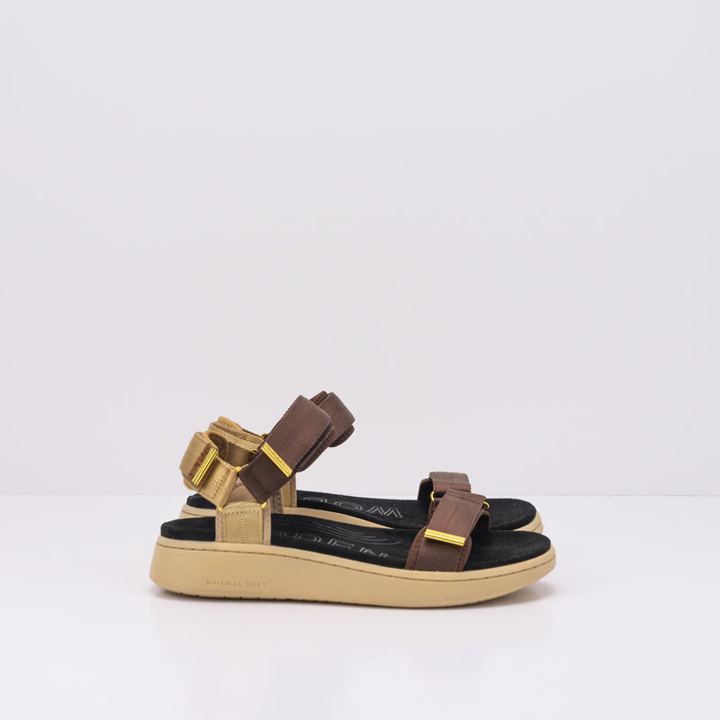 WODEN - SANDAL - WL926 BROWN MULTI