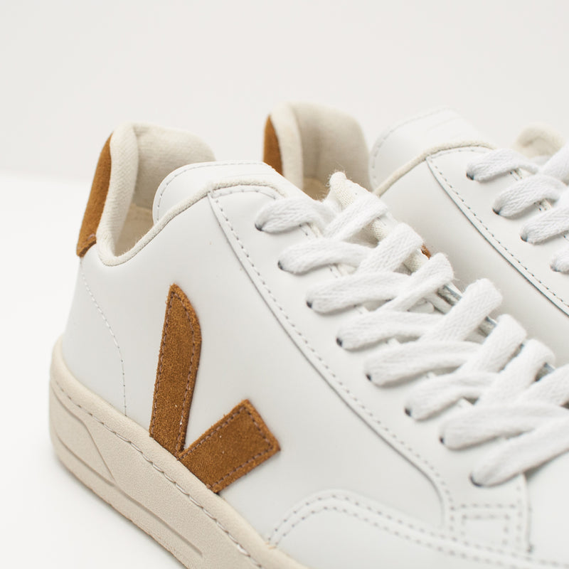 ZAPATILLA - VEJA - V-12 LEATHER WHITE CAMEL XD0202322