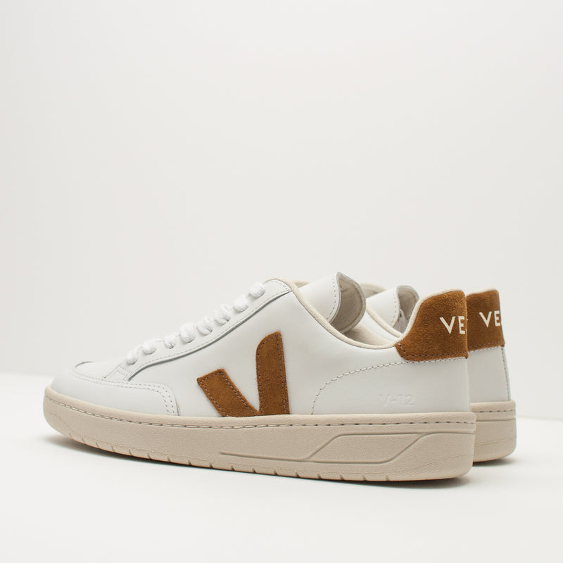 ZAPATILLA - VEJA - V-12 LEATHER WHITE CAMEL XD0202322