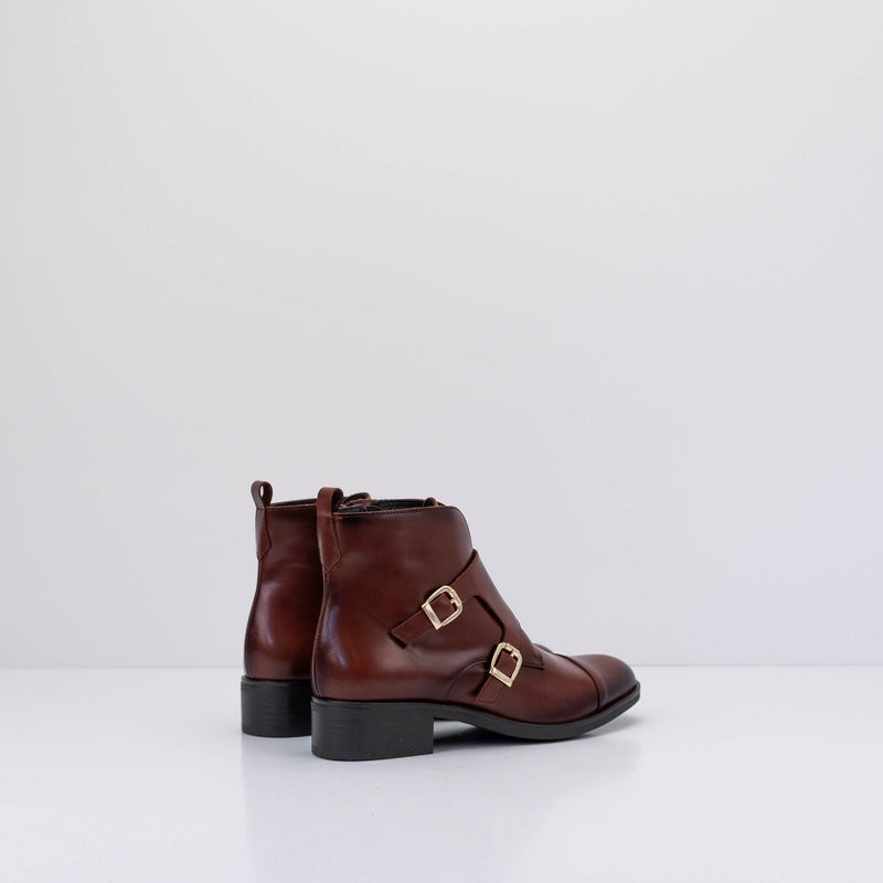 SEIALE - ANKLE BOOT - XULLO CAMEL