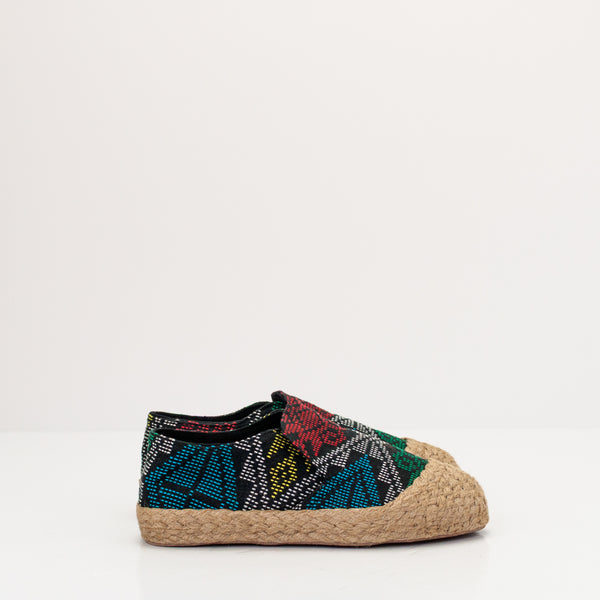 WATARU - ESPADRILLE - YAKAN BLACK WEAVE