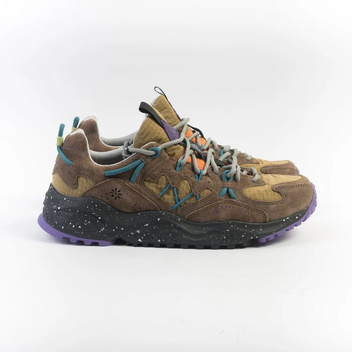 ZAPATILLA - FLOWER MOUNTAIN - YAMABUSHI UNI SUEDE NYLON ANTHRACITE HOME