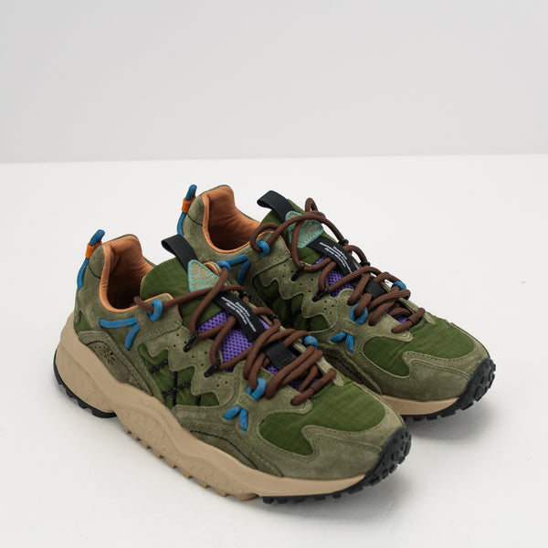 FLOWER MOUNTAIN - SNEAKER - YAMABUSHI UNI SUEDE NYLON GREY
