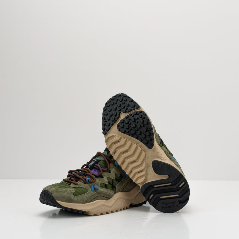FLOWER MOUNTAIN - SNEAKER - YAMABUSHI UNI SUEDE NYLON GREY