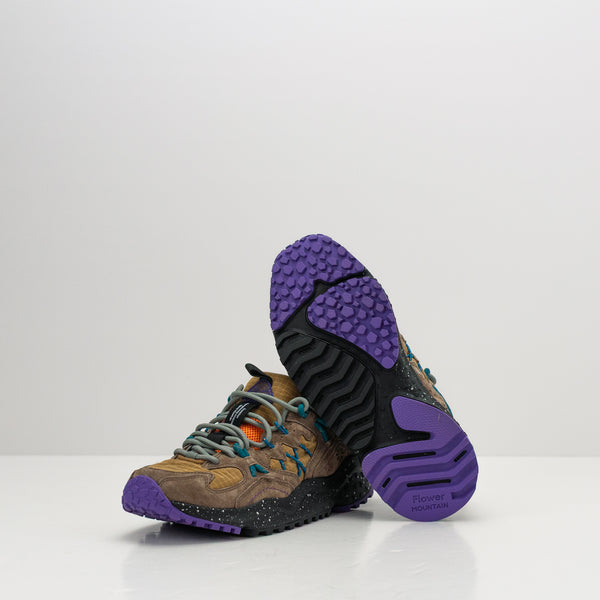 ZAPATILLA - FLOWER MOUNTAIN - YAMABUSHI UNI SUEDE NYLON ANTHRACITE