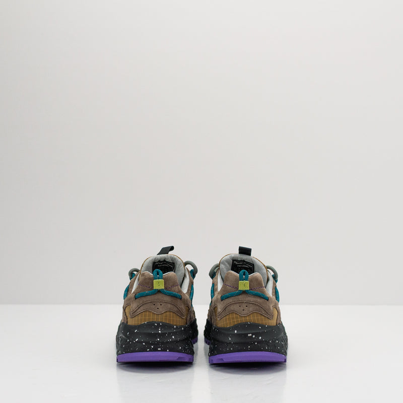 FLOWER MOUNTAIN - SNEAKER - YAMABUSHI UNI SUEDE NYLON ANTHRACITE