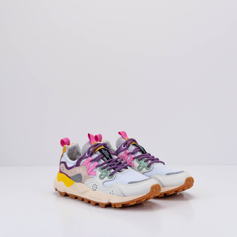 FLOWER MOUNTAIN - SNEAKERS - YAMANO 3 WHITE PURPLE