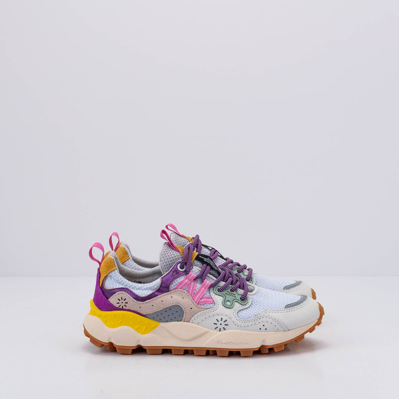 FLOWER MOUNTAIN - SNEAKERS - YAMANO 3 WHITE PURPLE