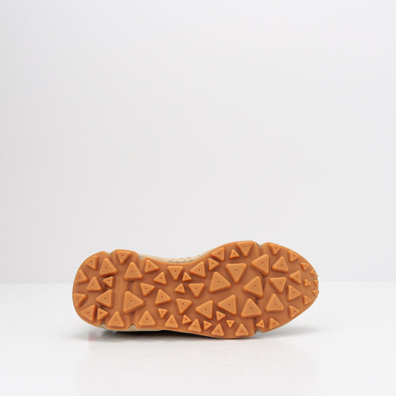 ZAPATILLA - FLOWER MOUNTAIN - YAMANO 3 UNI SUEDE NYLON MESH TAUPE GREEN OCRA