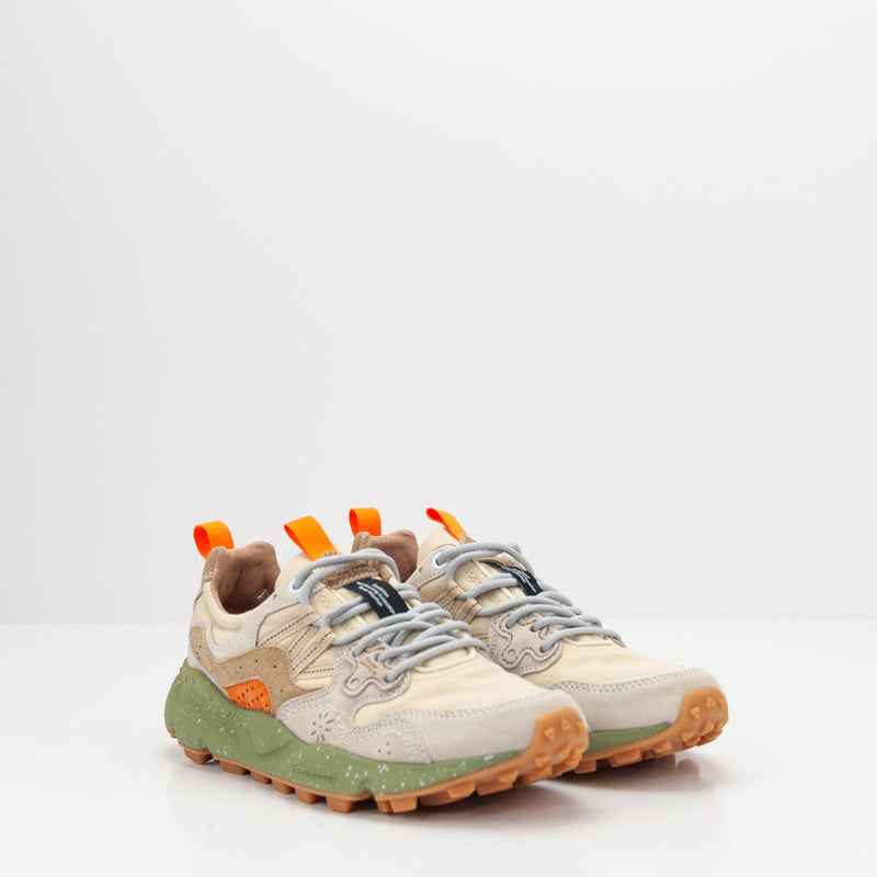 ZAPATILLA - FLOWER MOUNTAIN - YAMANO 3 UNI SUEDE CANVAS MILK BEIGE