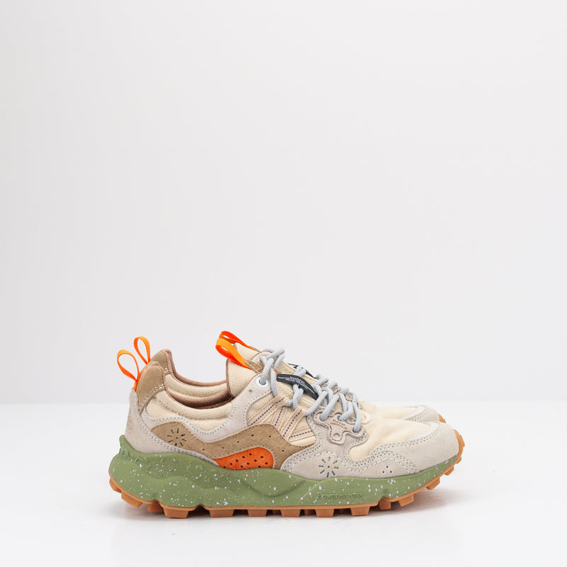 ZAPATILLA - FLOWER MOUNTAIN - YAMANO 3 UNI SUEDE CANVAS MILK BEIGE