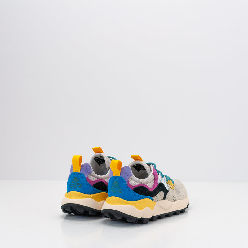 ZAPATILLA - FLOWER MOUNTAIN - YAMANO 3 UNI SUEDE RETE MILK BEIGE