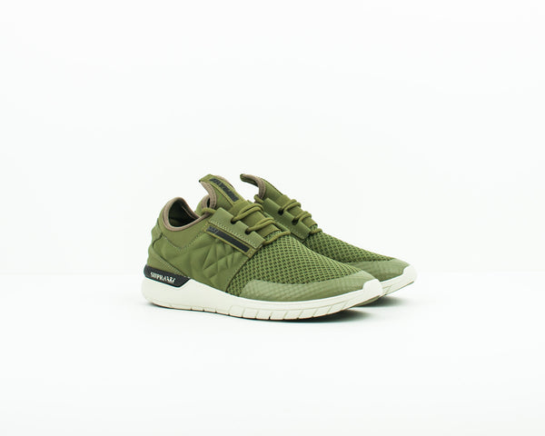 ZAPATILLA - SUPRA - 05664 357 FLOW RUN EVO 2 OLIVE BONE