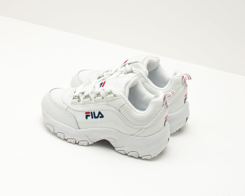 DEPORTIVO DE NENA E NENO - FILA - 1010781 STRADA LOW KIDS CONTEMPORARY 1FG WHITE