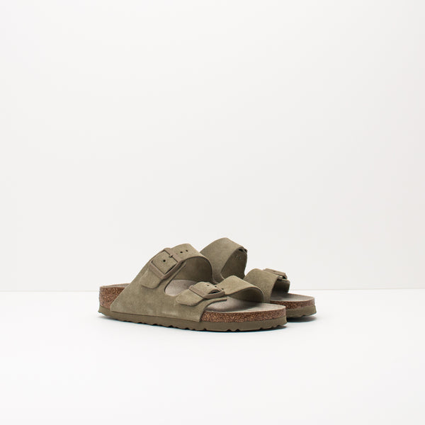 BIRKENSTOCK - SANDAL - ARIZONA SFB FADED KHAKI 1019088