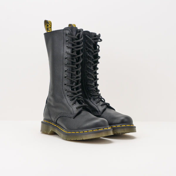 DR. MARTENS - BOOTS - 1B99 14-EYE VIRGINIA BLACK 11820 008