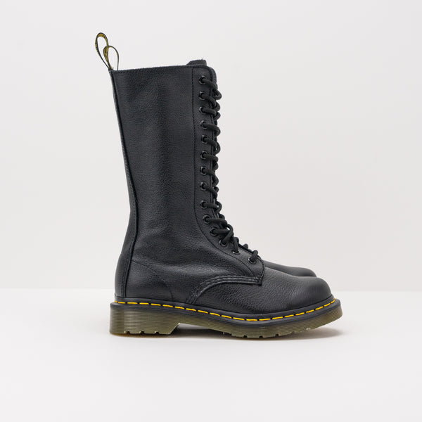 DR. MARTENS - BOOTS - 1B99 14-EYE VIRGINIA BLACK 11820 008