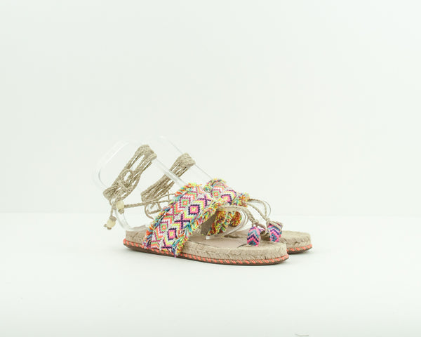 ANA PALLARÉS - ESPADRILLE FLAT SANDALS - SOUL 11854