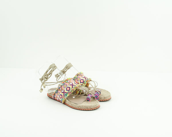 ANA PALLARÉS - ESPADRILLE FLAT SANDALS - SOUL 11854