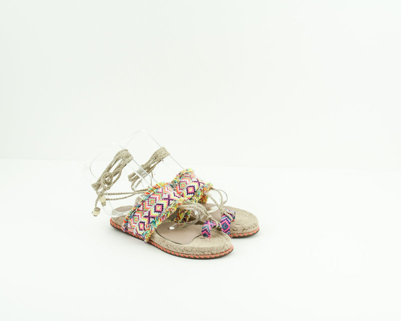 ANA PALLARÉS - ESPADRILLE FLAT SANDALS - SOUL 11854