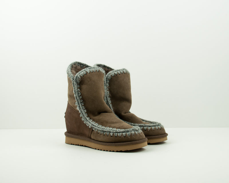 MOU - WEDGE BOOTS - ESKIMO INNER WEDGE DARK STONE