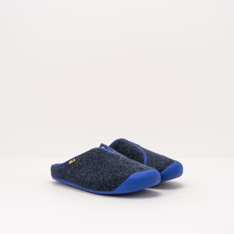 NORDIKAS  - SLIPPER - 1320 BLUE HOUSE SLIPPERS