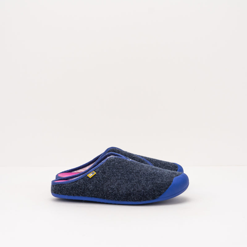 NORDIKAS  - SLIPPER - 1320 BLUE HOUSE SLIPPERS