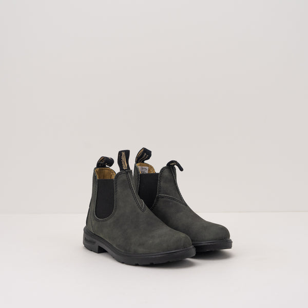 BOTA DE NIÑO Y NIÑA - BLUNDSTONE - ELASTIC SIDED RUSTIC BLACK 1325