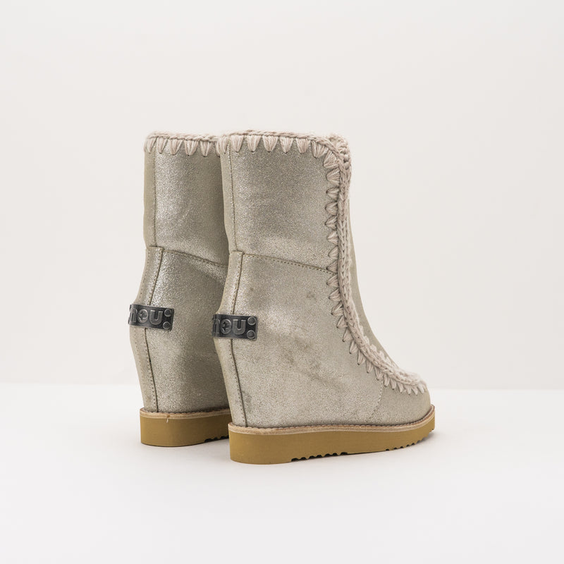 Zapatos Botas Mou Cuña Rebajas MOU FRENCH TOE WEDGE SHORT STME