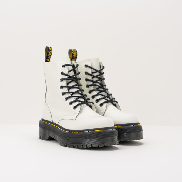 BOOTS - DR. MARTENS - JADON WHITE POLISHED SMOOTH 15265100