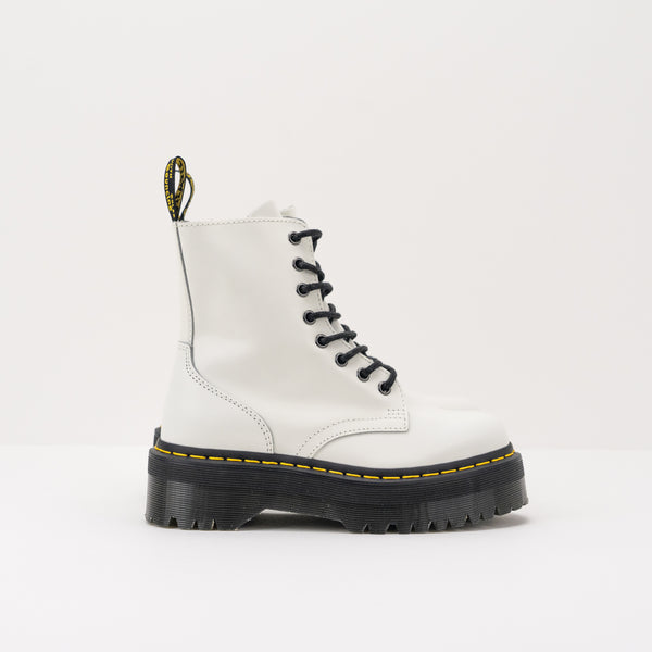 BOOTS - DR. MARTENS - JADON WHITE POLISHED SMOOTH 15265100