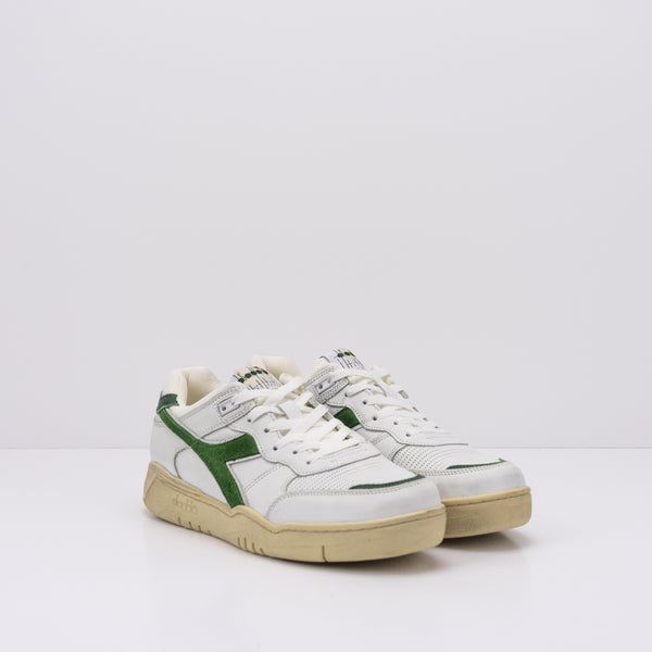 DIADORA HERITAGE SNEAKERS B.560 USED WHITE FOGLIAGE 01 C1161