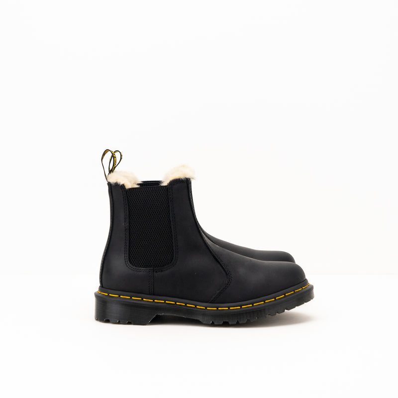 BOTA - DR. MARTENS - LEONORE BLACK BURNISHED WYOMING 21045001