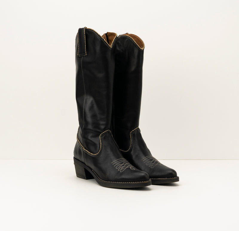 NEMONIC - BOOTS - TEXAS 2294 SAUVAGE NEGRO