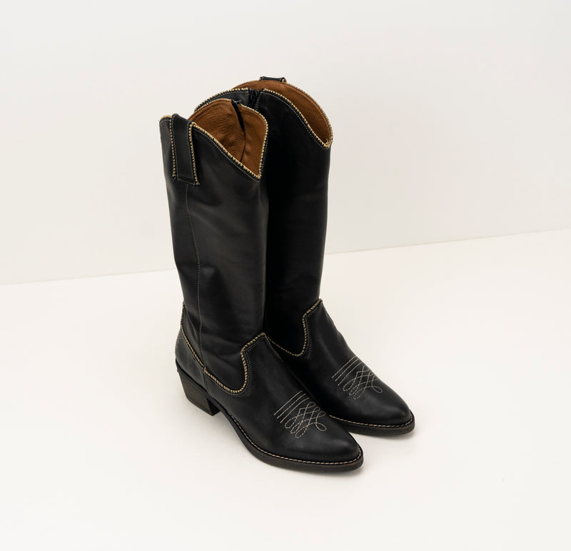 NEMONIC - BOOTS - TEXAS 2294 SAUVAGE NEGRO