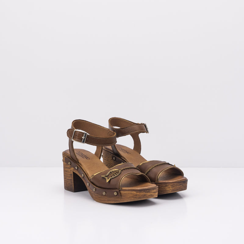 NEMONIC - SANDALS - ARUBA 2307 OILED LEATHER