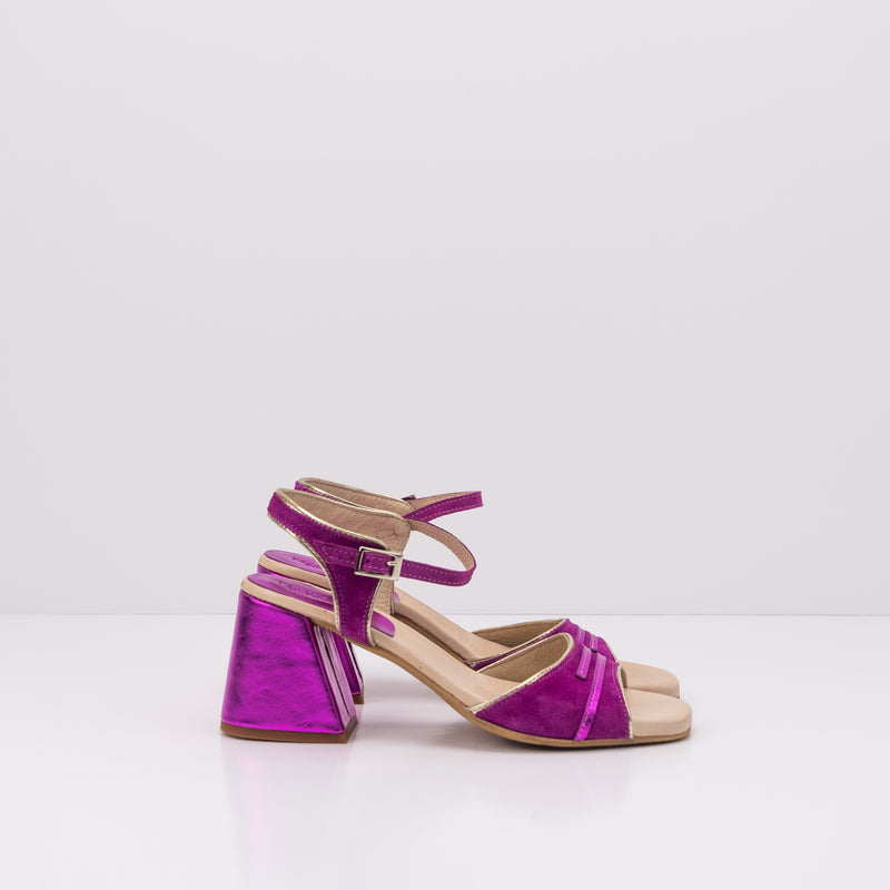 NEMONIC - SANDALS - EMMA 2320 FUCSIA SUEDE