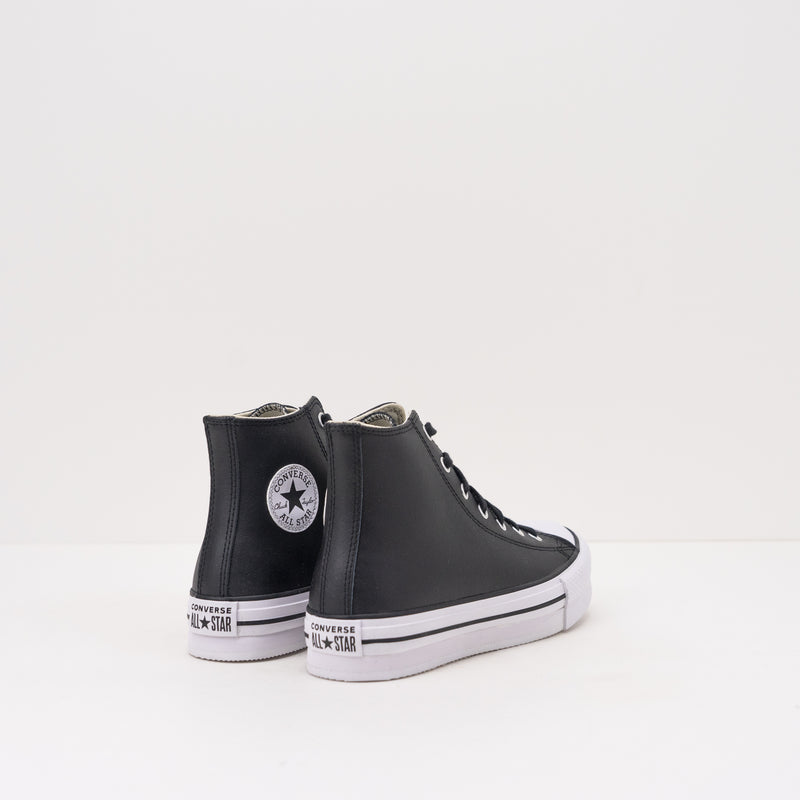 CONVERSE - ANKLE BOOT - A02485C CTAS EVA LIFT HI BLACK NATURAL IVORY WHITE