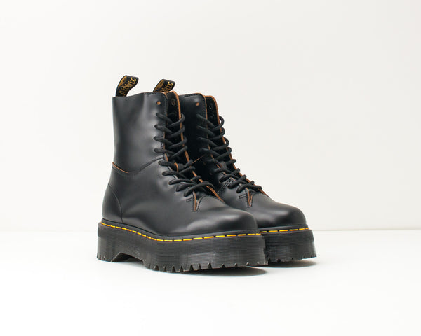 DR. MARTENS - BOOTS - JADON DECON 10-EYE SMOOTH BLACK 25240 001
