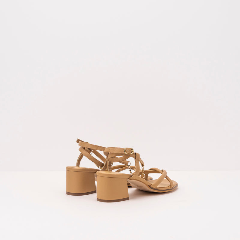 BRYAN STEPWISE - SANDAL - WIDE HEEL 2606 CAMEL