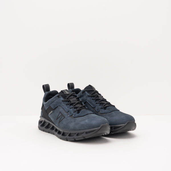 DEPORTIVO - IGI&CO - 2642011 UOMO NABUK GUM BLU SCURO