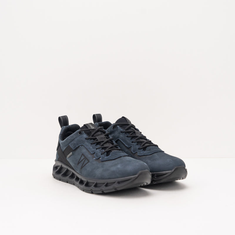 DEPORTIVO - IGI&CO - UOMO NABUK GORE-TEX GUM BLU SCURO